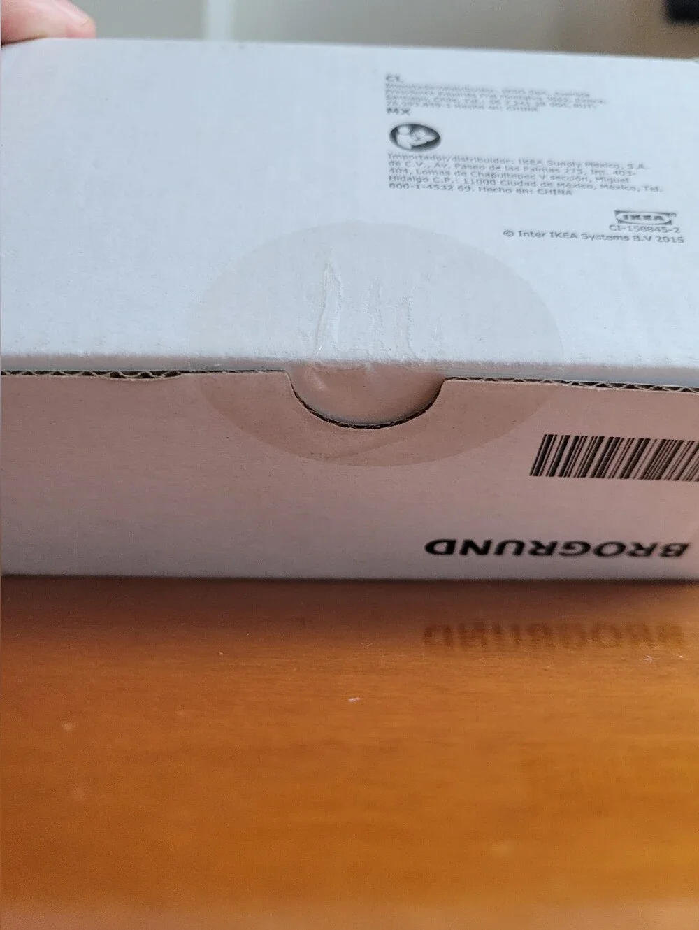 IKEA BROGRUND Wall Mount Toilet Paper Holder NIB